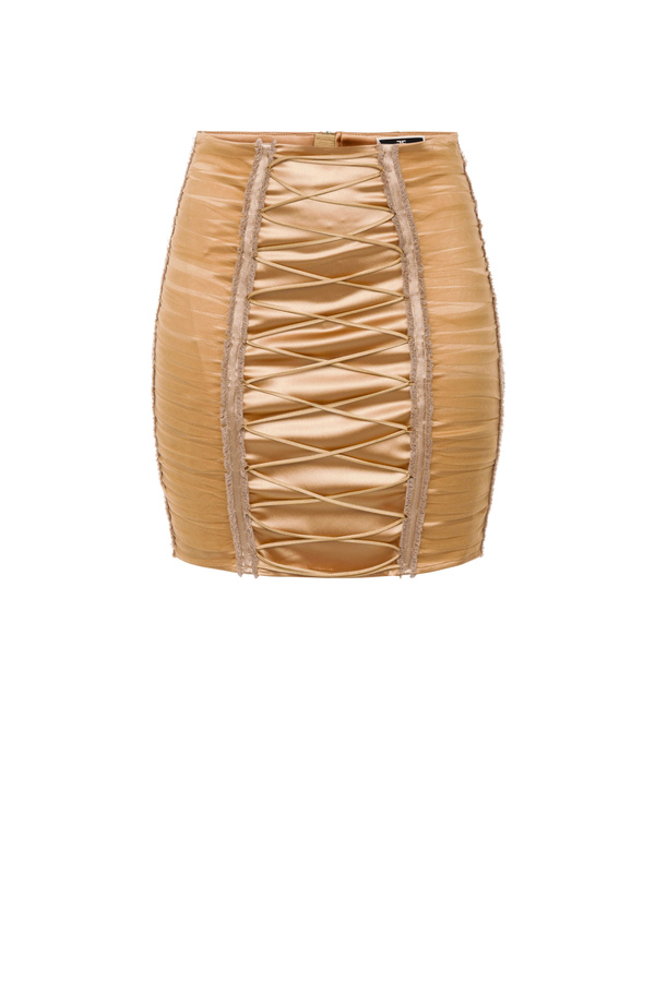 Bustier-effect skirt - Elisabetta Franchi® Outlet
