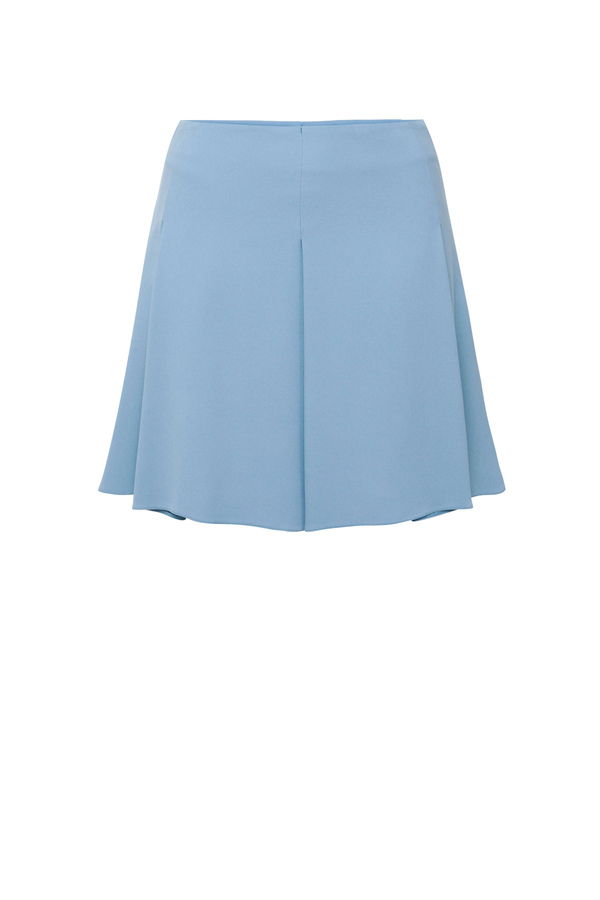 Lightweight pleated miniskirt - Elisabetta Franchi® Outlet