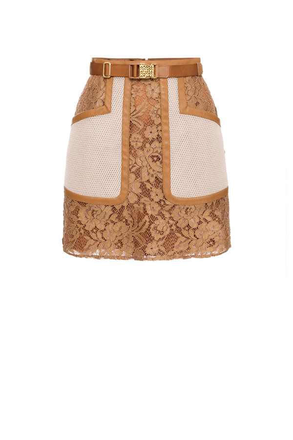 A-line skirt with pockets - Elisabetta Franchi® Outlet