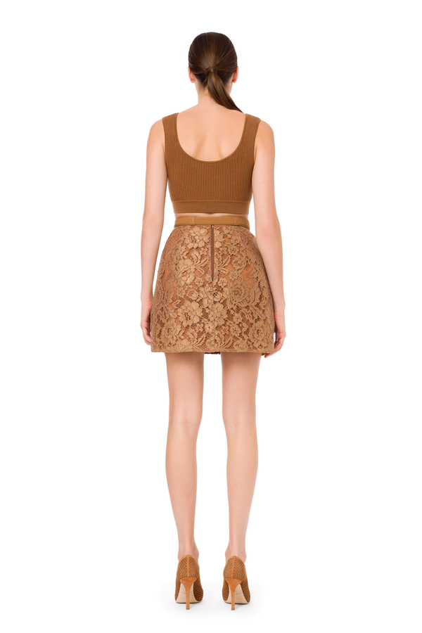 A-line skirt with pockets - Elisabetta Franchi® Outlet