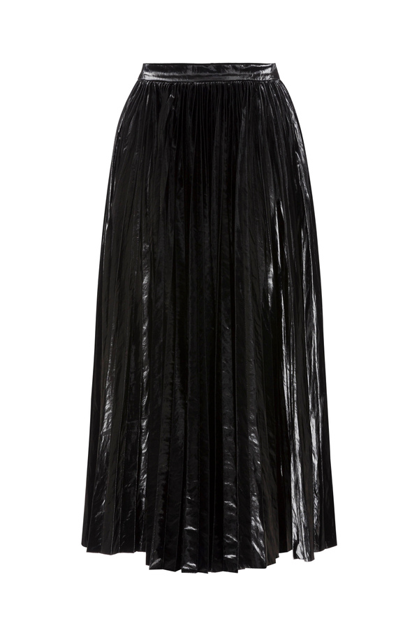 Falda circular con faja en la cintura - Elisabetta Franchi® Outlet