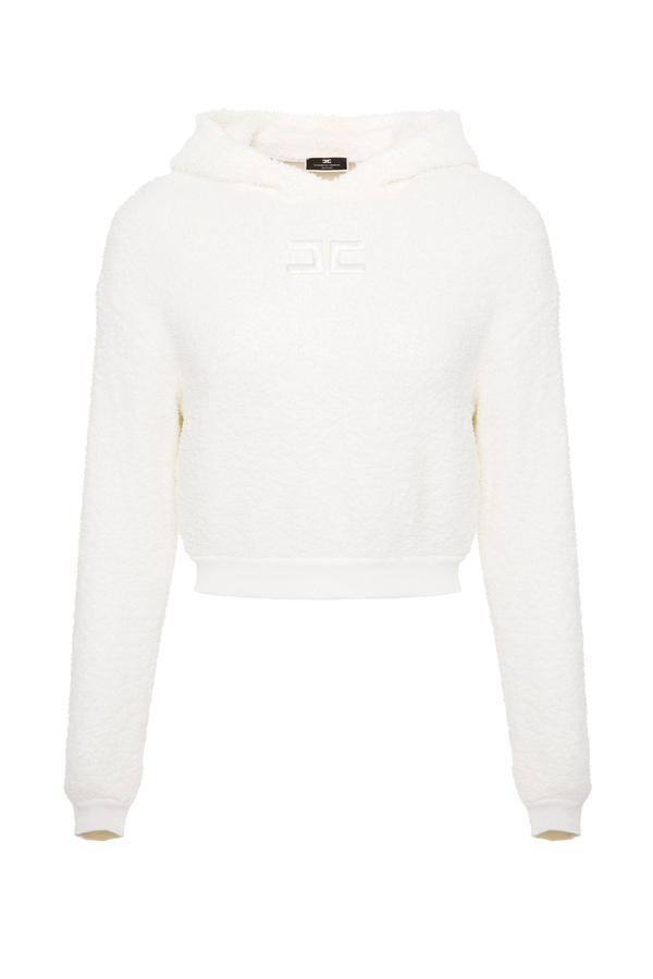 Elisabetta Franchi embroidered sweatshirt - Elisabetta Franchi® Outlet