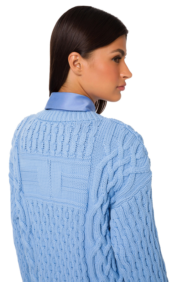 Elisabetta Franchi woven sweater - Elisabetta Franchi® Outlet