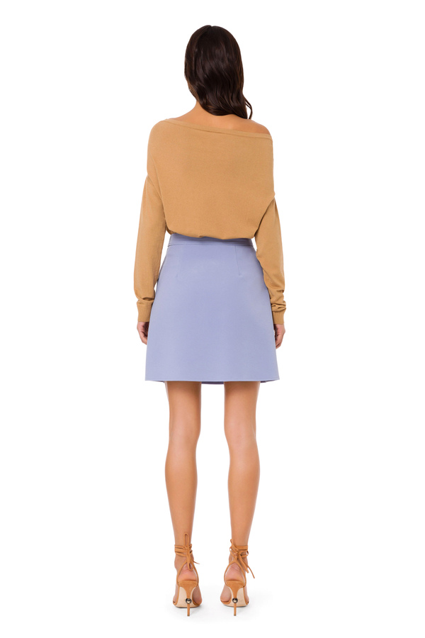 Top with wide sleeves - Elisabetta Franchi® Outlet