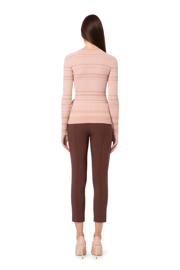 Crew neck cardigan - Elisabetta Franchi® Outlet