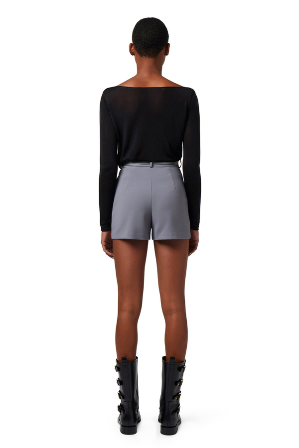 Top in viscosa lucida - Elisabetta Franchi® Outlet