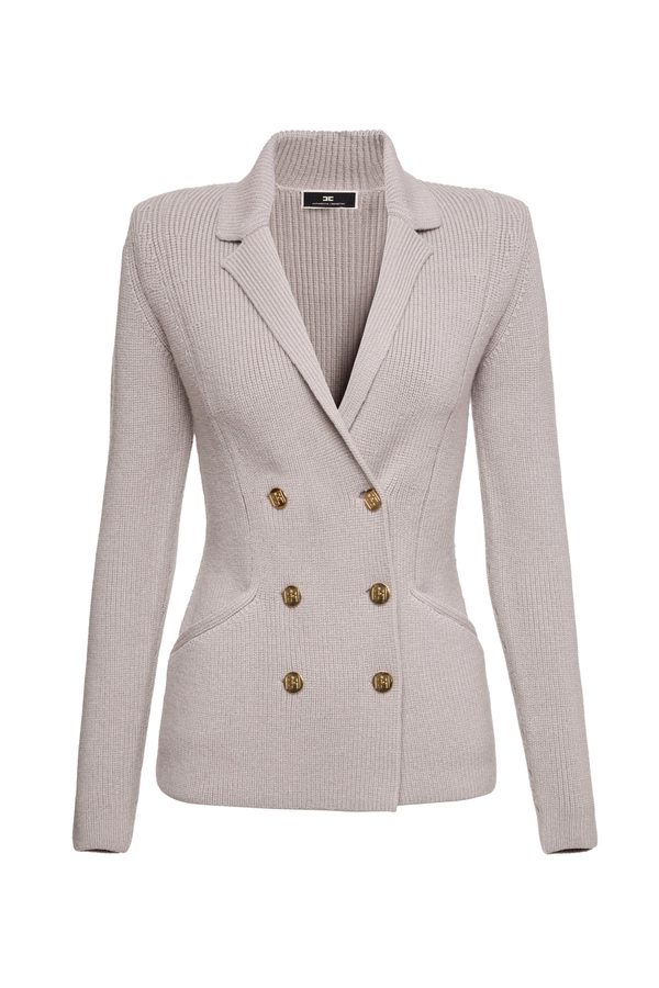 Knitted jacket - Elisabetta Franchi® Outlet