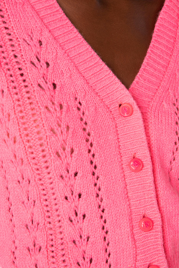 Cropped-Cardigan aus Alpaka-Gemisch - Elisabetta Franchi® Outlet