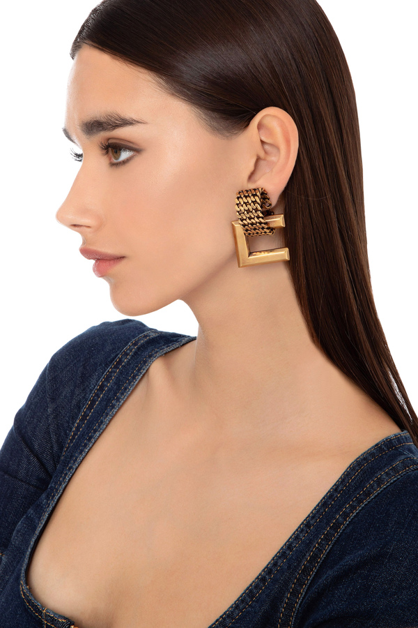 Clip earring - Elisabetta Franchi® Outlet