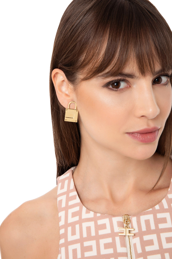 Clip earring - Elisabetta Franchi® Outlet