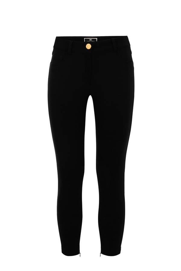 Five-pocket skinny trousers - Elisabetta Franchi® Outlet