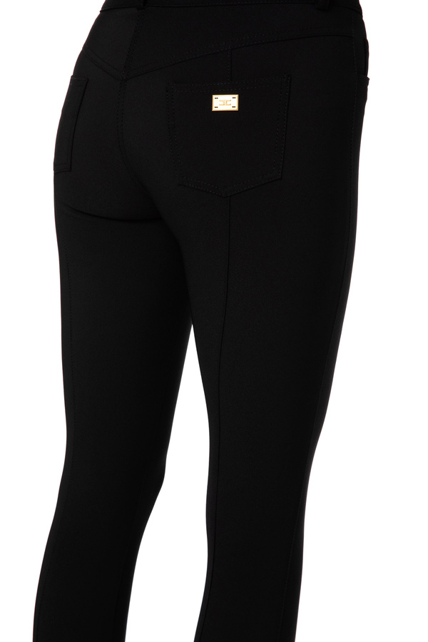 Five-pocket skinny trousers - Elisabetta Franchi® Outlet