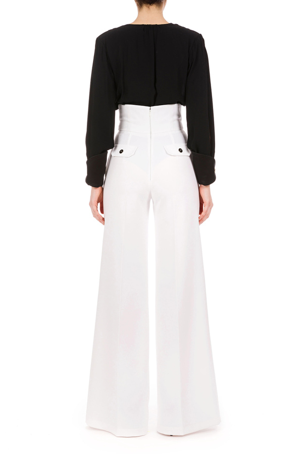 Palazzo trousers - Elisabetta Franchi® Outlet