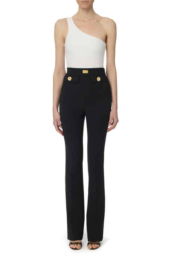 Flared pants - Elisabetta Franchi® Outlet