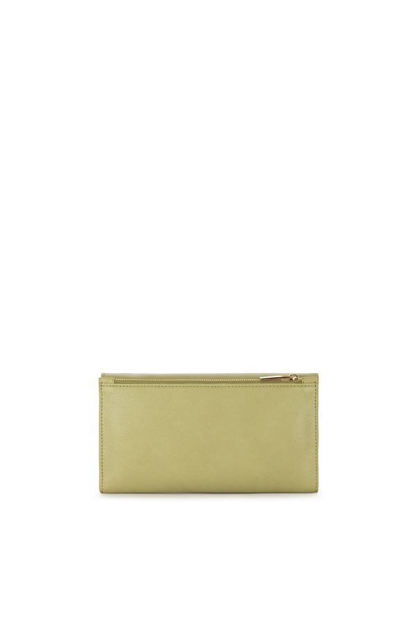 Portafogli con tracolla con logo in metallo - Elisabetta Franchi® Outlet