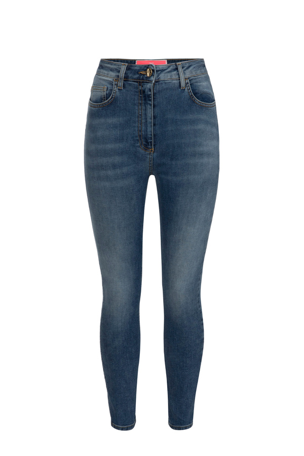 Jeans skinny alla caviglia - Elisabetta Franchi® Outlet