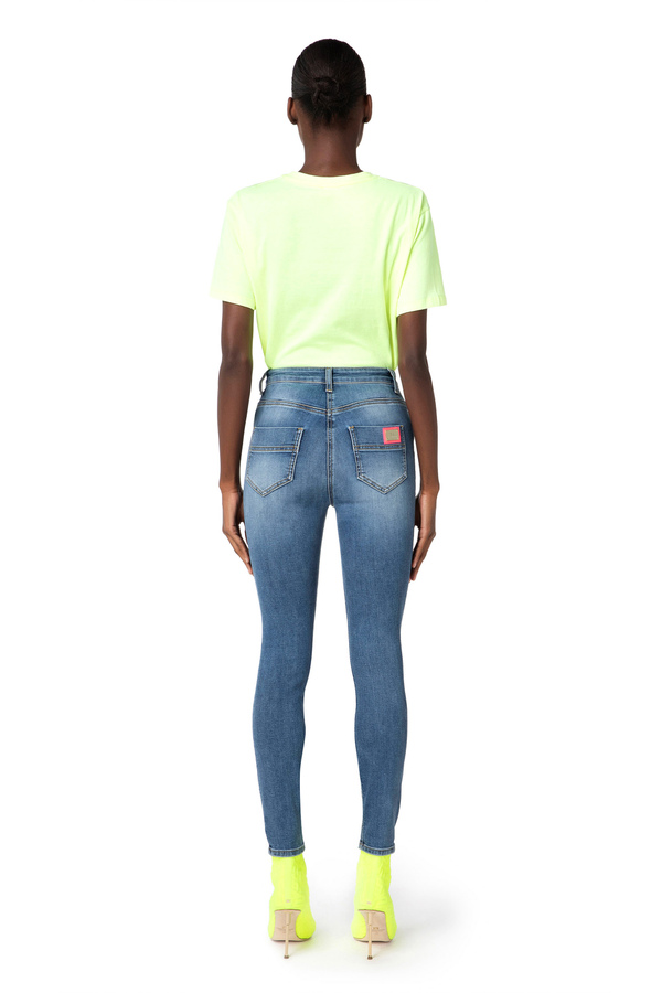 Ankle-length skinny jeans - Elisabetta Franchi® Outlet