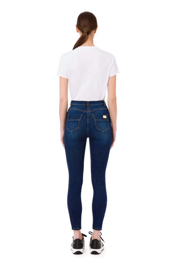 Jeans skinny cinque tasche - Elisabetta Franchi® Outlet
