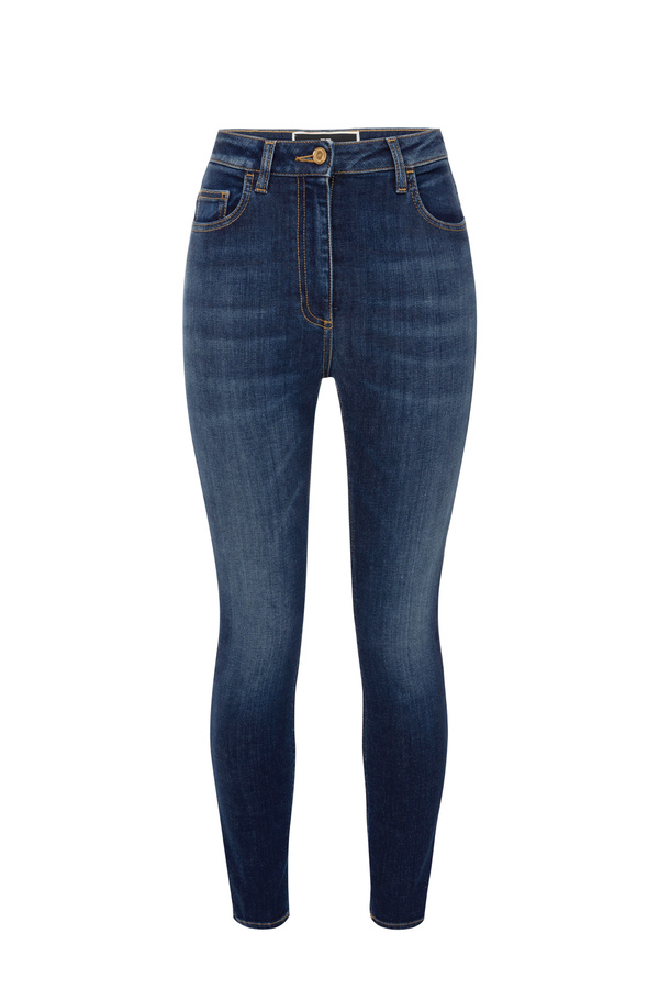 Jeans skinny alla caviglia - Elisabetta Franchi® Outlet