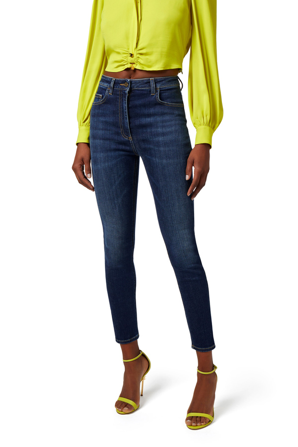 Jeans skinny alla caviglia - Elisabetta Franchi® Outlet