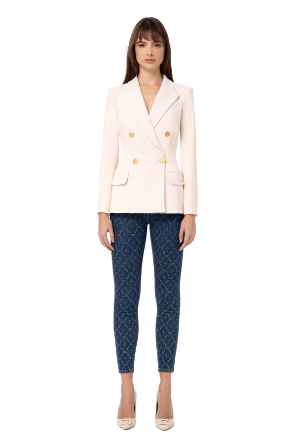 Five pocket jeans Elisabetta Franchi Outlet