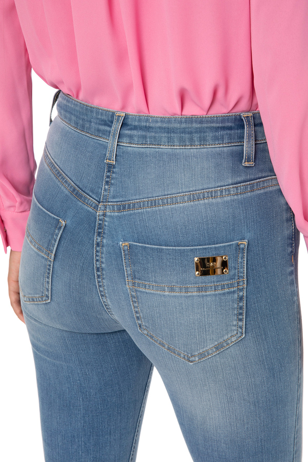 Jeans cinque tasche - Elisabetta Franchi® Outlet