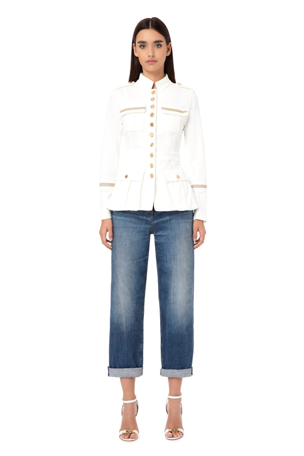 Five pocket jeans Elisabetta Franchi Outlet