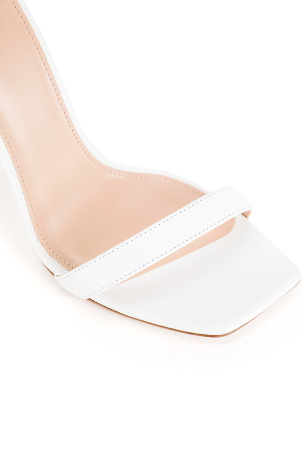Sandals with jewel studded strap - Elisabetta Franchi® Outlet