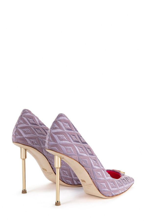 Velvet pumps - Elisabetta Franchi® Outlet