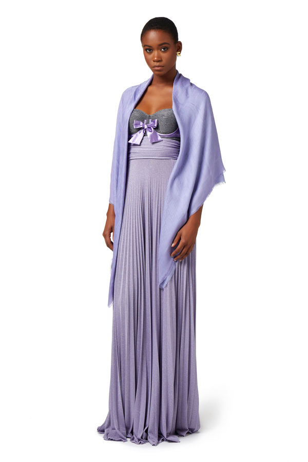Pashmina in viscosa jacquard - Elisabetta Franchi® Outlet