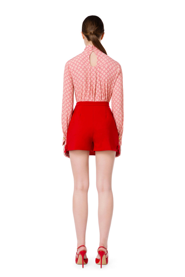 Shorts with bows by Elisabetta Franchi - Elisabetta Franchi® Outlet