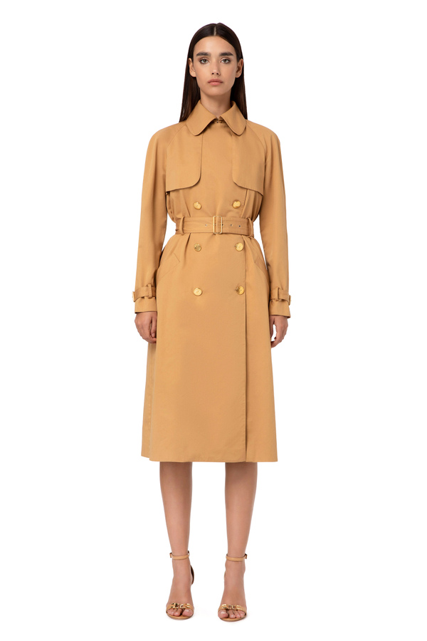 Trench lungo - Elisabetta Franchi® Outlet