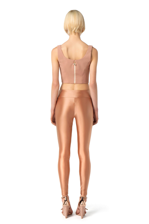 Top bustier en crêpe - Elisabetta Franchi® Outlet