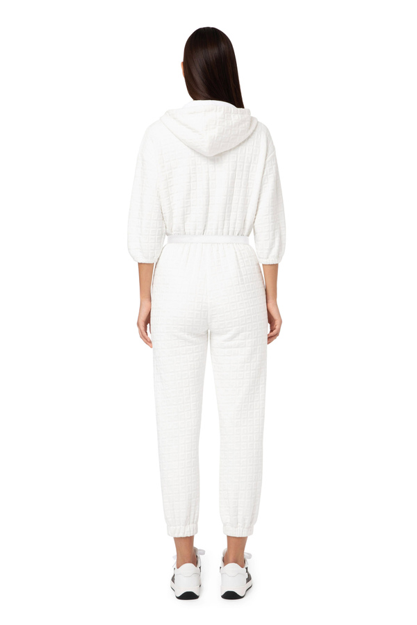 Tuta in felpa jaquard Elisabetta Franchi Outlet