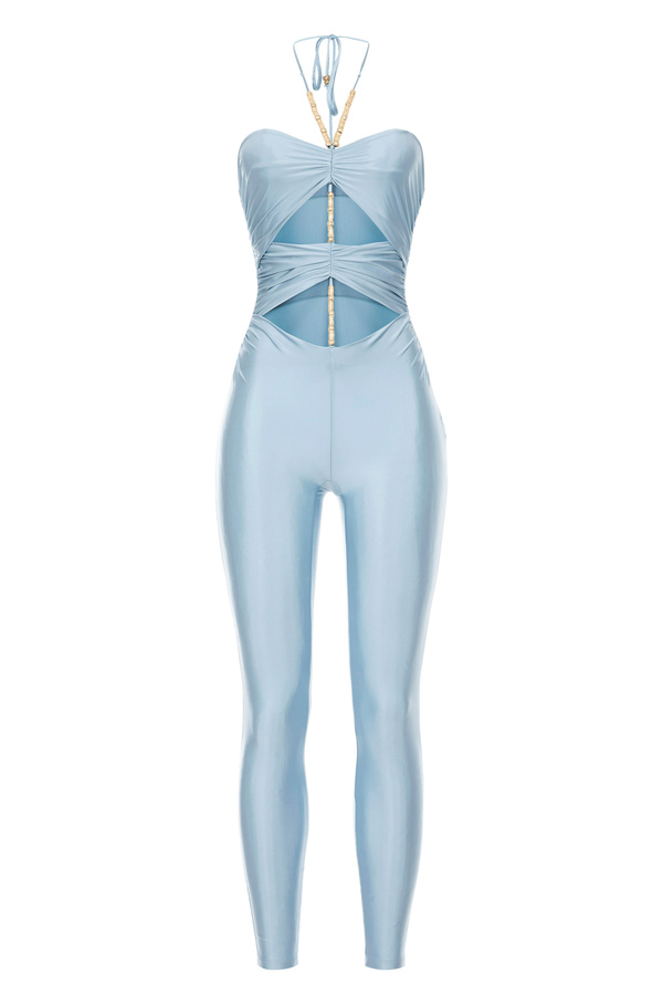 Jumpsuit with tight leggings - Elisabetta Franchi® Outlet