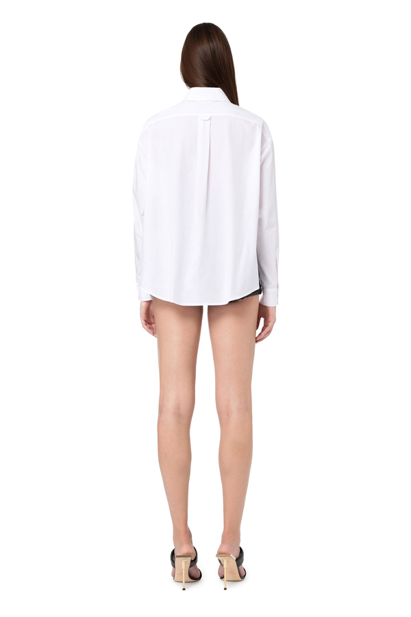 Short jumpsuit with sequins - Elisabetta Franchi® Outlet