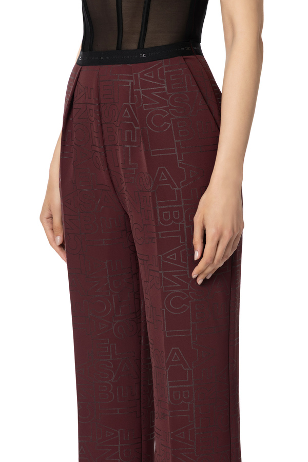 Tulle jumpsuit with bustier top - Elisabetta Franchi® Outlet