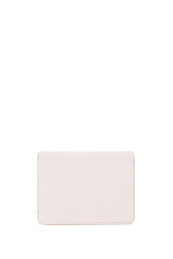 Mini bag with gold logo - Elisabetta Franchi® Outlet