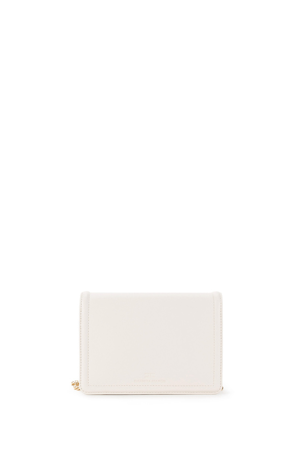 Mini shoulder strap with logo - Elisabetta Franchi® Outlet