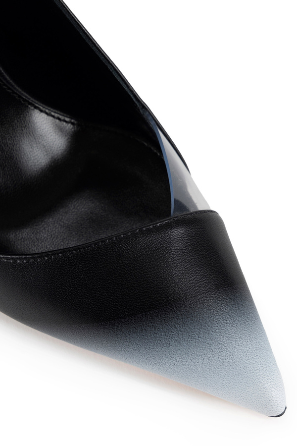 Shaded leather pumps - Elisabetta Franchi® Outlet