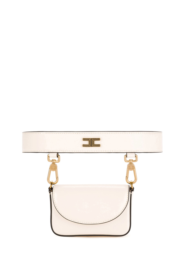Belt bag with snap-hooks - special sale | Elisabetta Franchi® Outlet