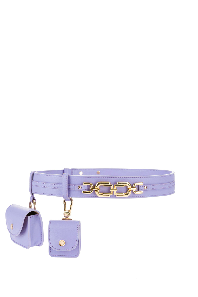 Belt bag with snap-hooks - Bags | Elisabetta Franchi® Outlet