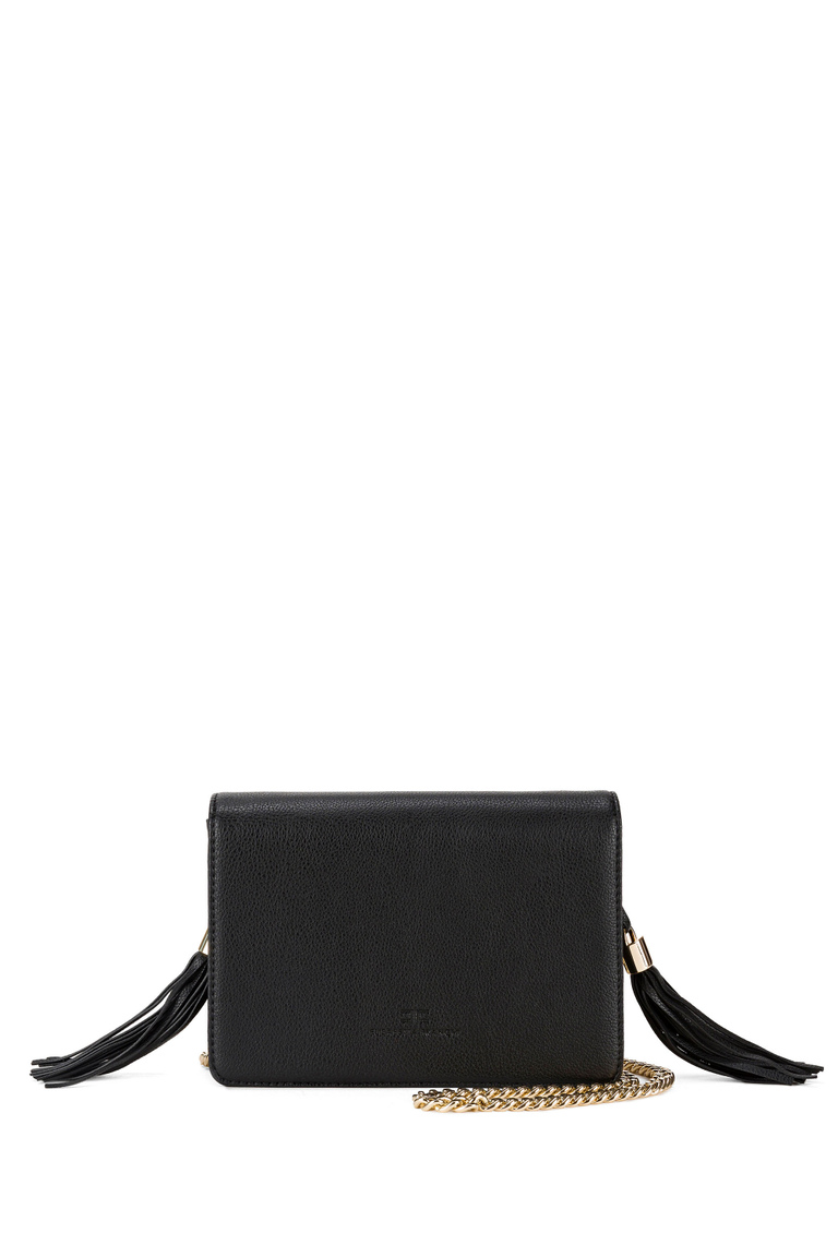 Bag with tassels - Shoulder Bags | Elisabetta Franchi® Outlet