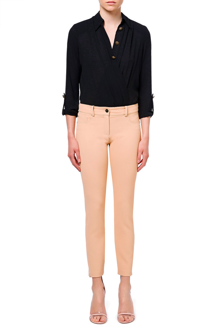 Trousers by Elisabetta Franchi - Tailored Trousers | Elisabetta Franchi® Outlet