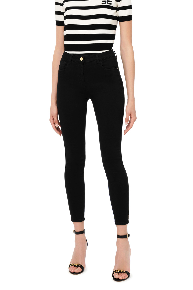 Skinny trousers by Elisabetta Franchi - Skinny Jeans | Elisabetta Franchi® Outlet