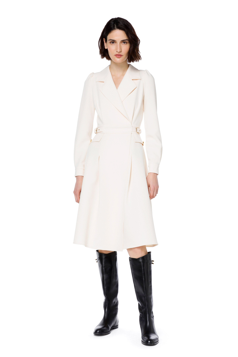 Maxi dress with lapels - Midi Dress | Elisabetta Franchi® Outlet