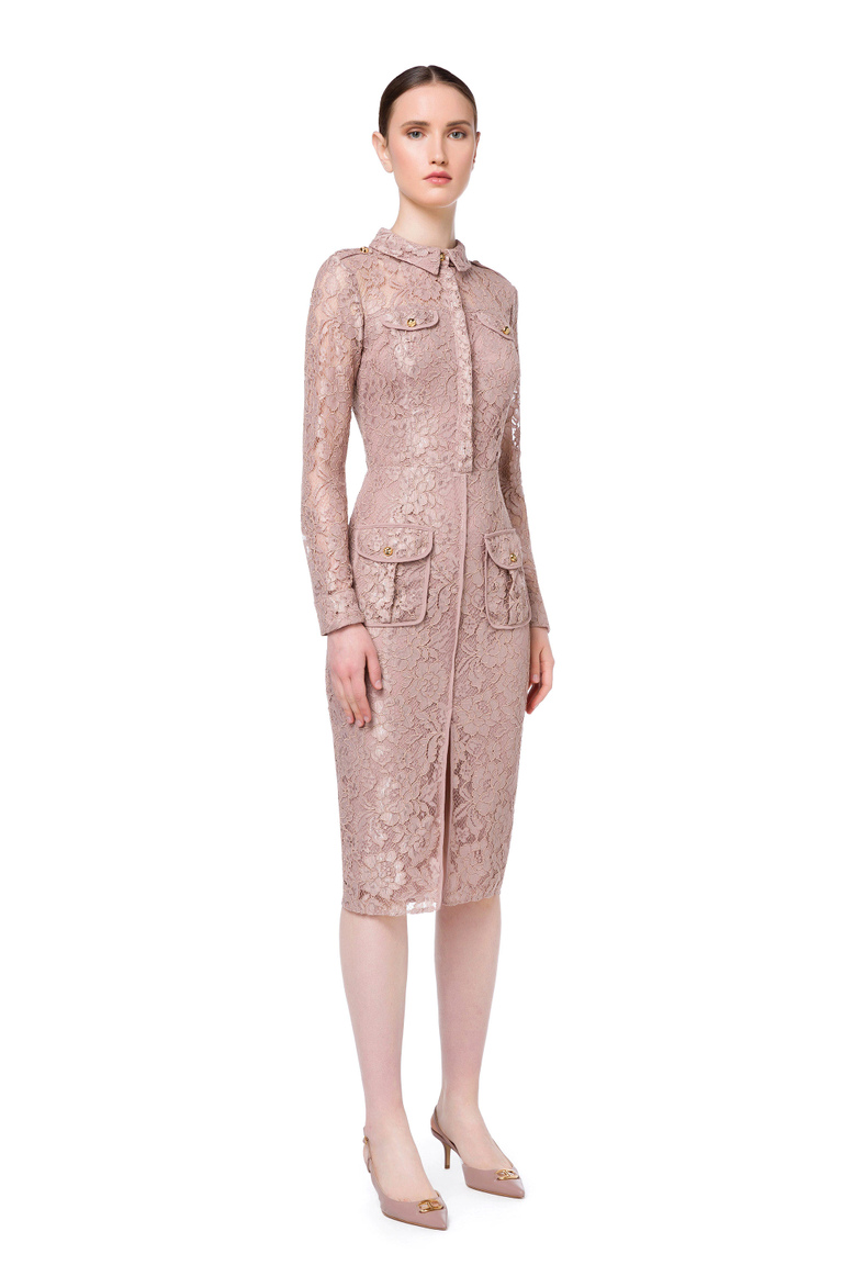 Lace midi dress - Midi Dress | Elisabetta Franchi® Outlet
