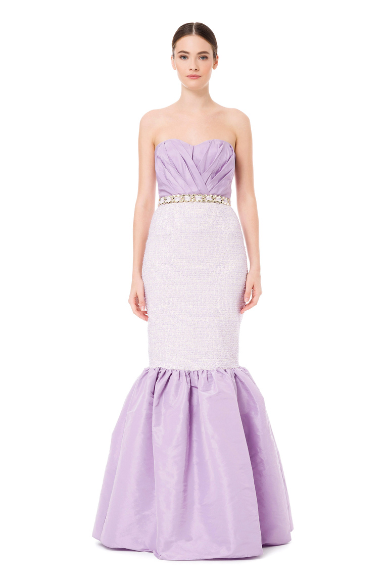 Kleid im Meerjungfrauen-Stil mit Bustier Elisabetta Franchi - Red Carpet | Elisabetta Franchi® Outlet