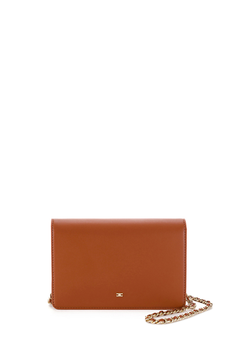 Shoulder bag with chain - Shoulder Bags | Elisabetta Franchi® Outlet