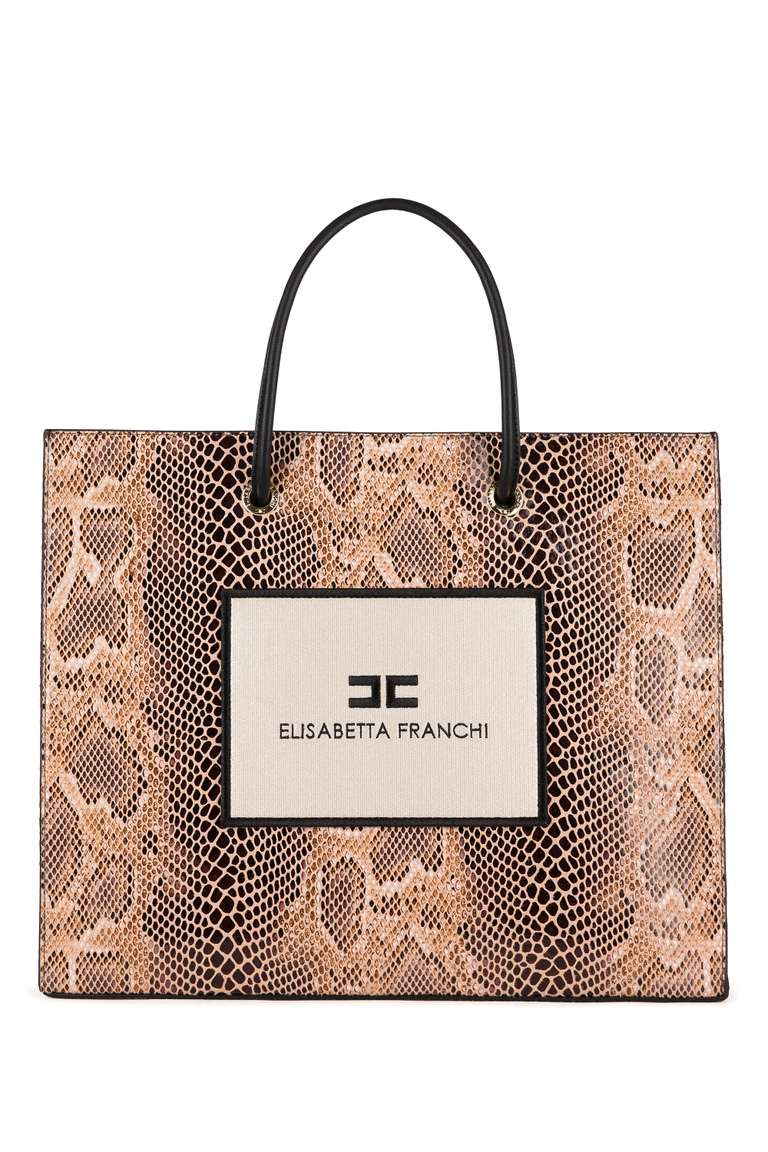 Exotic 01 Maxi bag - Bags | Elisabetta Franchi® Outlet
